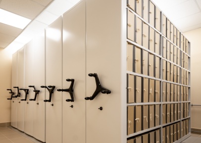 Стеллажи для хранения документов в коробах